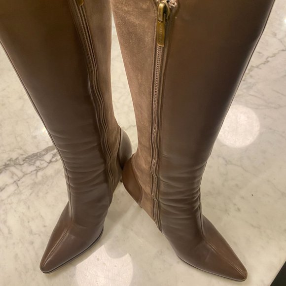 Jimmy Choo Suede Heeled Boots